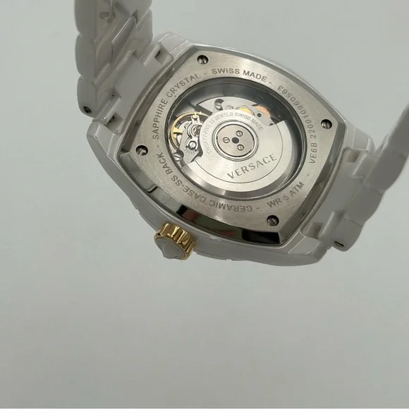 Versace White and Gold DV One Women’s Watch - Picture 10 of 10